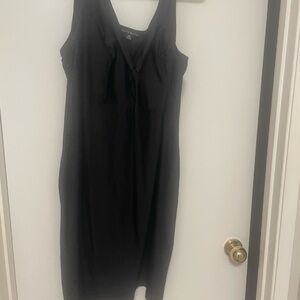 Haute Ellie Classic Black Midi Dress